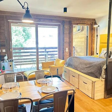 Apartmán Neuf Au Coeur Des Gets Avec Spa, Proche Des Pistes, Parking Et Wifi Inclus - Fr-1-623-34 *